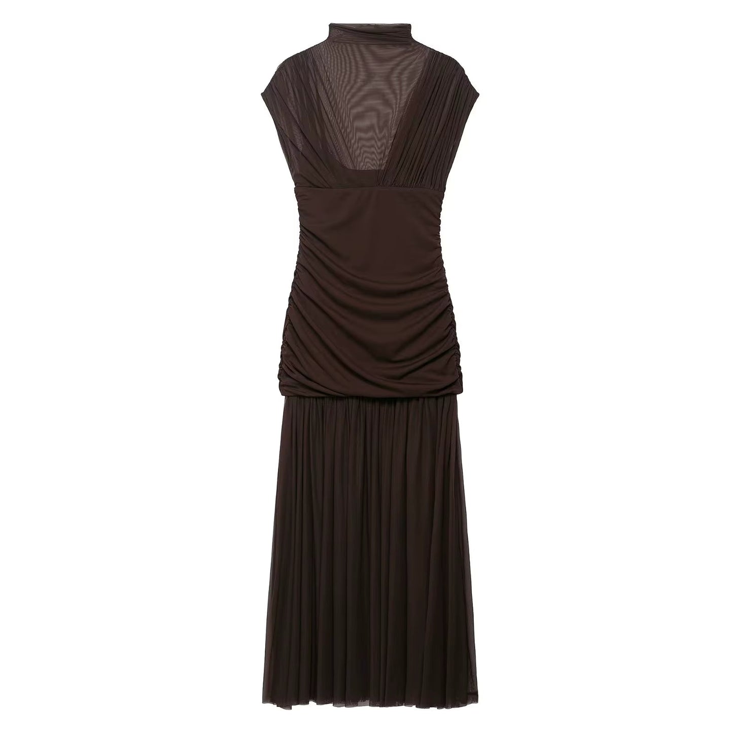 Goi - Designer Draped Long Dress