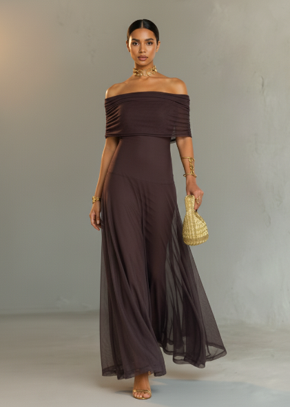 GIORGINA - Long designer dress