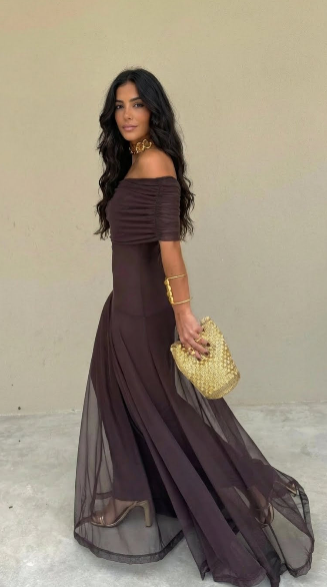 GIORGINA - Long designer dress